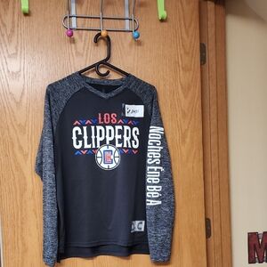 Los Clippers Long Sleeve Shirt mens L number 3431 runs alittle smaller..